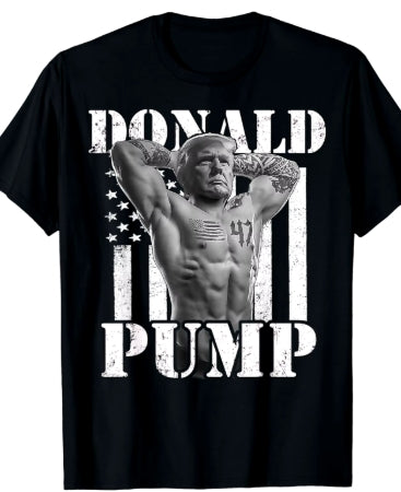 Donald Pump Polyester T-Shirt