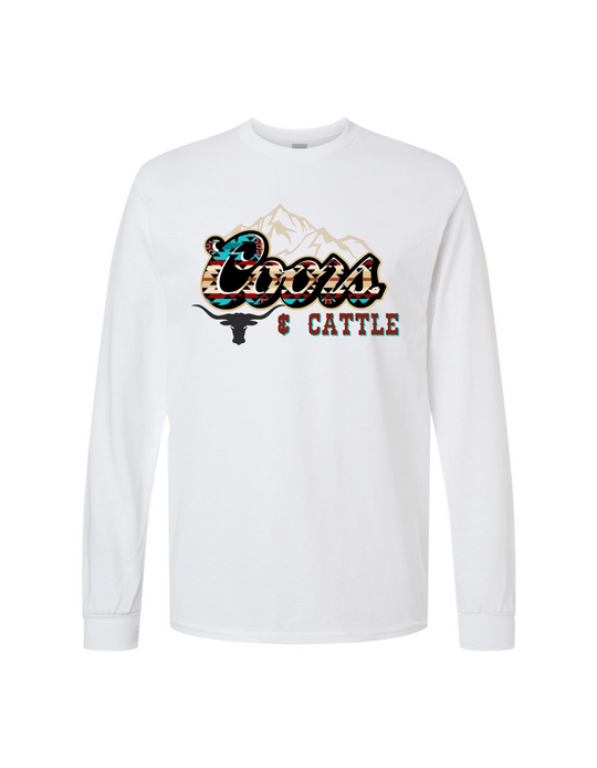 Coors & Cattle Long Sleeve Shirt