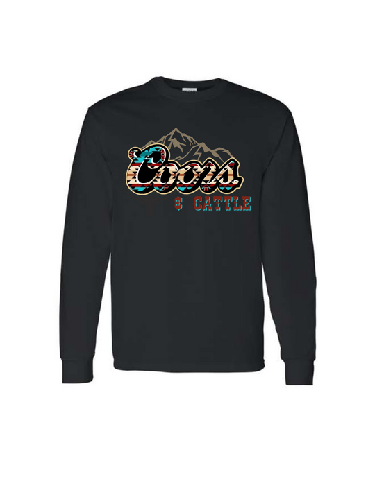 Coors & Cattle Long Sleeve Shirt