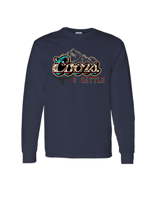 Coors & Cattle Long Sleeve Shirt