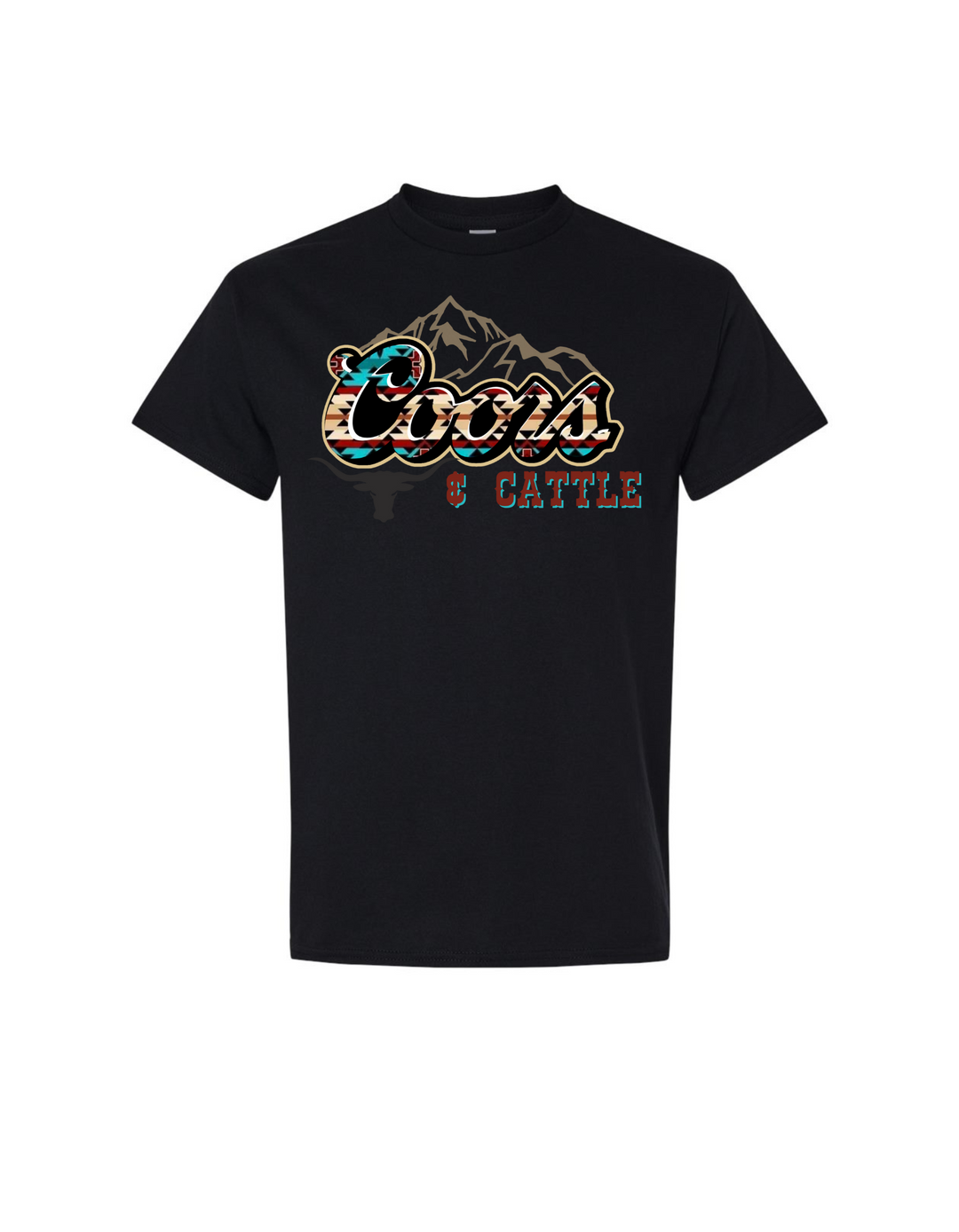 Coors & Cattle T Shirt