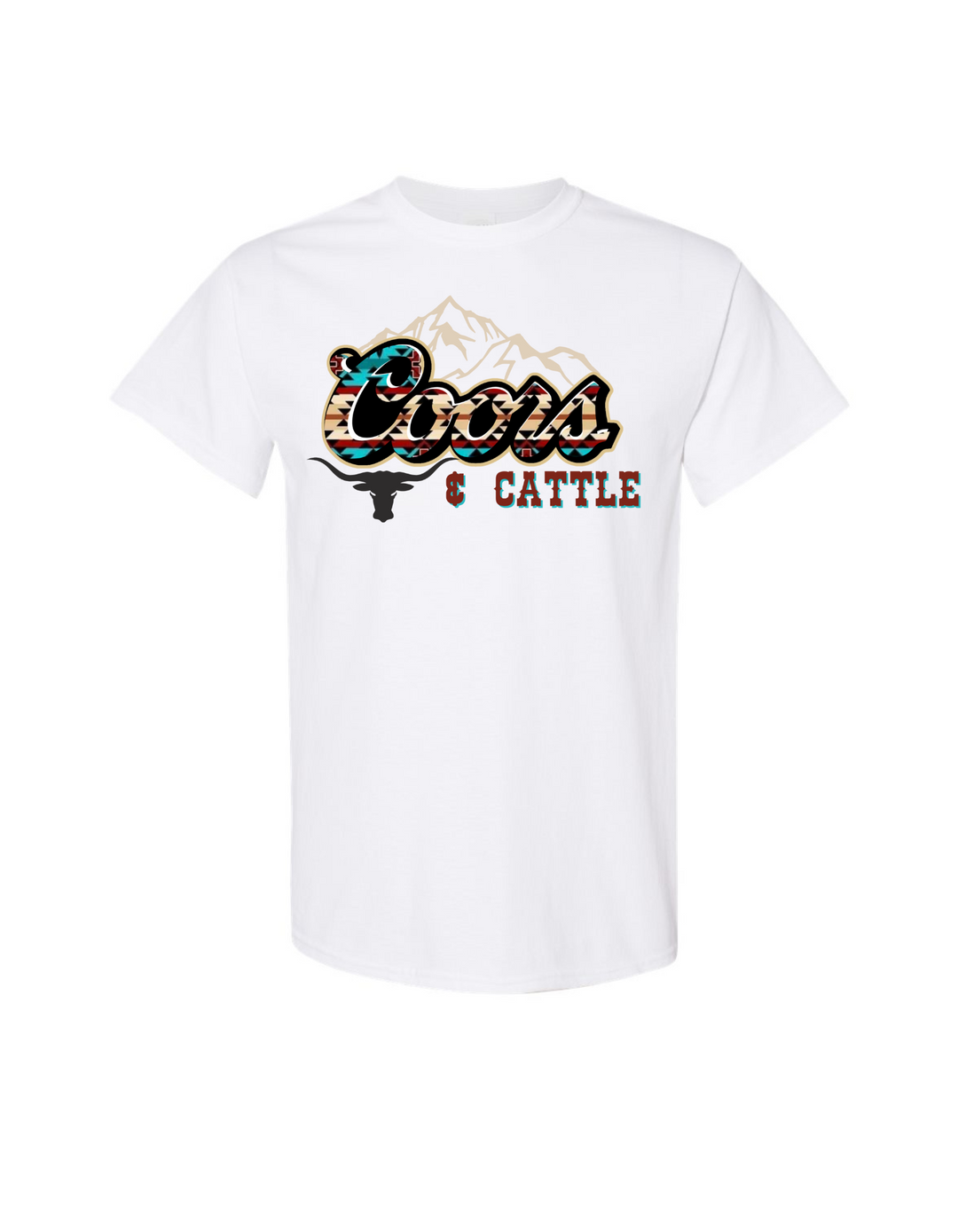 Coors & Cattle T Shirt