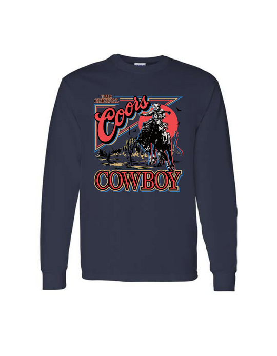 The OG Coors Cowboy Long Sleeve Shirt