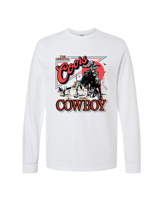 The OG Coors Cowboy Long Sleeve Shirt